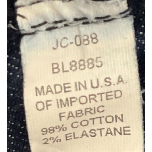 J.Crew Womens City Fit Dark Wash Wide Leg Denim Pants Size 10 - Picture 9 of 13